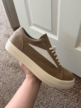 brown rick owen vans